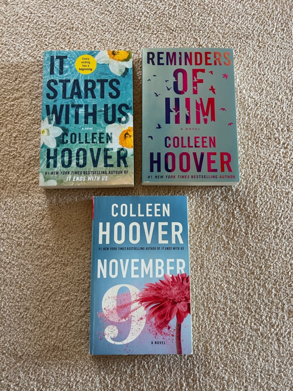 Colleen Hoover - 3 Books